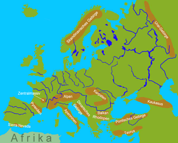 Europakarte 1939