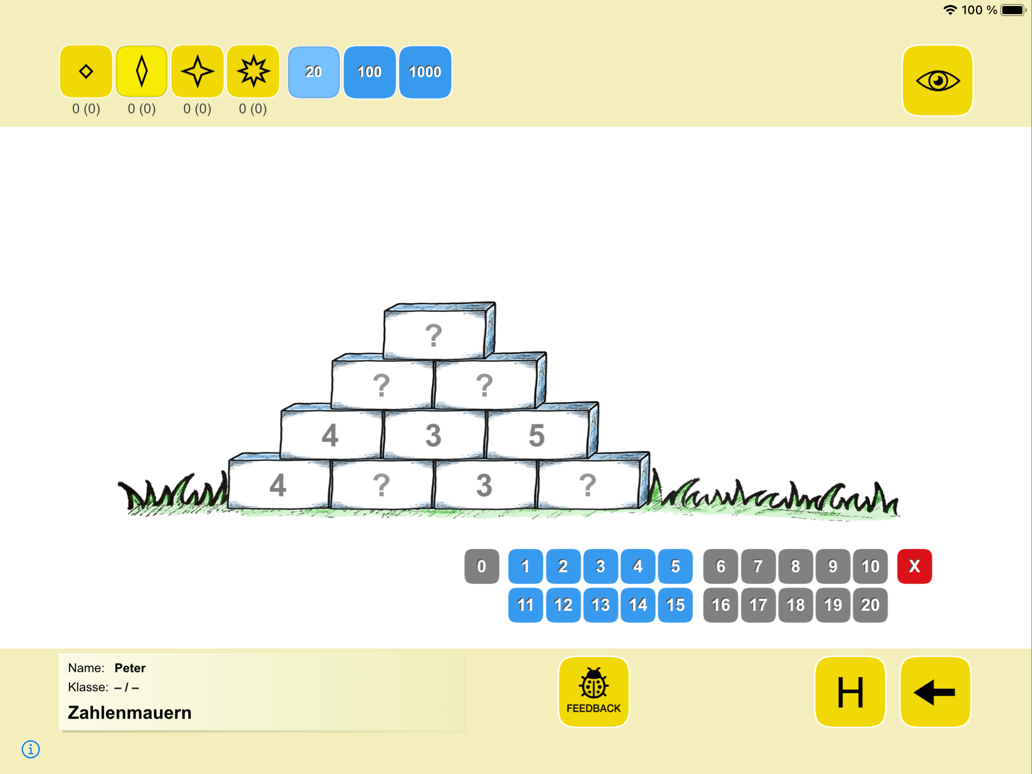 lws MA-ZAR-Zahlenmauer-11zoll-DE